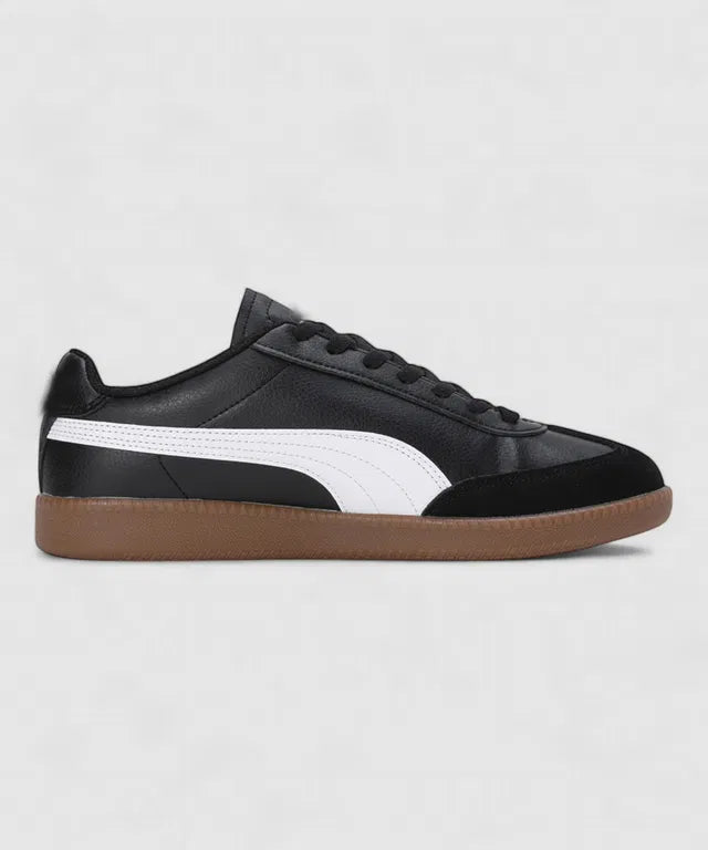 StreetFlex Black Classic Stripe Sneakers