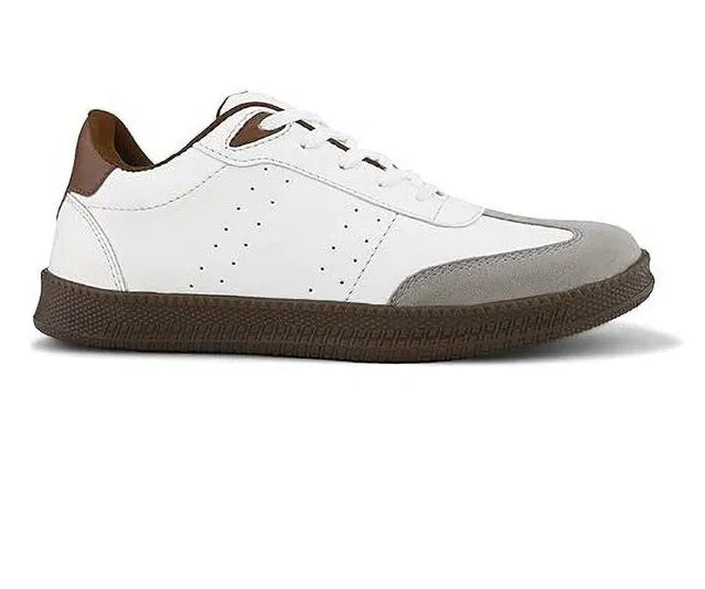 Urban Classic Contrast Sneakers – White &amp; Grey