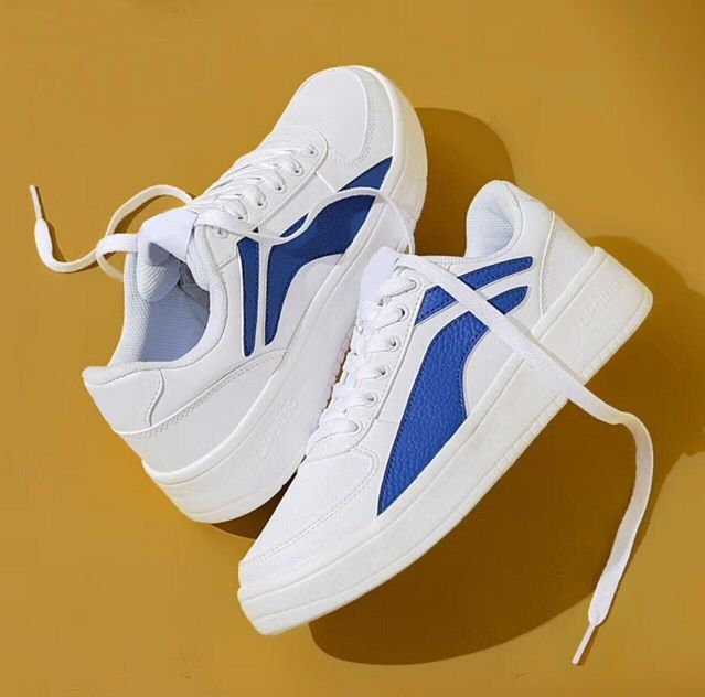 Urban Sneakers – White & Sky Blue
